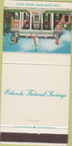 Matchbook Cover - Orlando Federal Savings FL 30 Strike