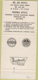 Matchbook Cover - Century Savings Loan Baltimore Md 30 Strike