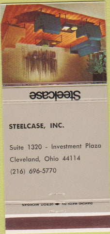 Matchbook Cover - Steelcase Office Furniture Cleveland OH 30 Strike