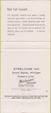 Matchbook Cover - Steelcase Office Furniture 30 Strike