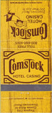 Matchbook Cover - Comstock Hotel Casino Reno NV 30 Strike