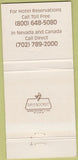 Matchbook Cover - MGM Grand Hotel Reno NV 30 Strike