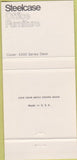 Matchbook Cover - Steelcase Office Furniture Cleveland OH 30 Strike