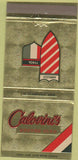 Matchbook Cover - Calovini's Supper Club St Clairsville OH 30 Strike