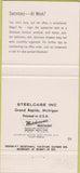 Matchbook Cover - Steelcase Office Furniture Tyler TX 30 Strike
