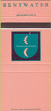 Matchbook Cover - Bentwater Willis TX country club 30 Strike