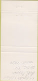 Matchbook Cover - Bentwater Willis TX country club 30 Strike