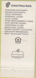 Matchbook Cover - United Penn Bank 30 Strike