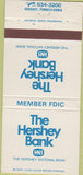 Matchbook Cover - Hersey Bank PA 30 Strike