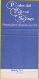 Matchbook Cover - Prudential Federal Savings 30 Strike
