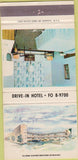 Matchbook Cover - Drive In Hotel New York City 30 Strike