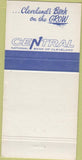 Matchbook Cover - Central National Bank of Cleveland OH 30 Strike