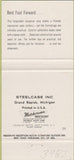 Matchbook Cover - Steelcase Office Furniture Tyler TX 30 Strike