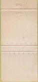 Matchbook Cover - The Landing Fort Walton Beach FL Tuscaloosa WORN 30 Strike