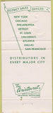 Matchbook Cover - Champion Paoper Fibre Hamilton OH 30 Strike