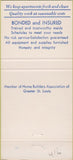 Matchbook Cover - Modern Maids St Louis MO girlie 30 Strike