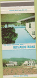 Matchbook Cover - Richards Farms Ulster Park NY 30 Strike