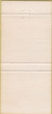 Matchbook Cover - Chinook Ranch Hudson's Bay Co Canada 30 Strike