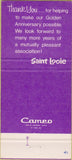 Matchbook Cover - St Louis County Federal Duluth MN 30 Strike