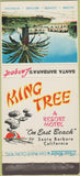 Matchbook Cover - King Tree Santa Barbara CA WORN True Color 30 Strike