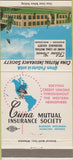 Matchbook Cover - Cuna Mutual Insurance Madison WI Hamilton ON 30 Strike
