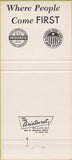 Matchbook Cover - Home Office Bank NO TOWN 30 Strike