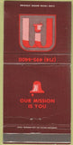 Matchbook Cover - Mission Community Hospital Mission Viejo CA 30 Strike