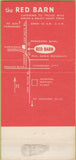 Matchbook Cover - The Red Barn Panorama City CA 30 Strike