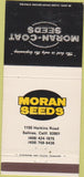 Matchbook Cover - Morgan Seeds Salinas CA 30 Strike