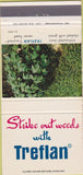 Matchbook Cover - Treflan Weed Control Cotton agriculture 30 Strike