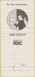 Matchbook Cover - Farmers Merchants Bank Jefferson WI 30 Strike