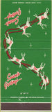 Matchbook Cover - St Petersburg Federal Savings FL Christmas 30 Strike