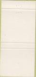 Matchbook Cover - First National Bank Everett PA Woodbury Breezewood 30 Strike