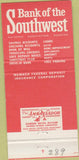 Matchbook Cover - Bank of the Southwest Houston TX 30 Strike