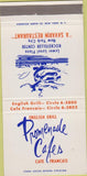 Matchbook Cover - Promenade Cafes New York City 30 Strike