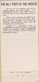 Matchbook Cover - Port of Los Angeles CA WEAR 30 Strike