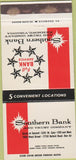 Matchbook Cover - Southern Bank Trust Richmond VA WEAR 30 Strike