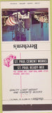 Matchbook Cover - Berchem's Concrete St Paul MN True Color 30 Strike