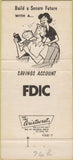 Matchbook Cover - Peoples National bank Hayward WI 30 Strike