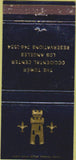 Matchbook Cover - Tower Occidental Center Los Angeles CA 30 Strike