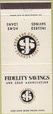 Matchbook Cover - Fidelity Savings Loan Berkeley Oakland CA 30 Strike