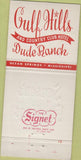 Matchbook Cover - Gulf Hills Country Club Dude Ranch Ocean Springs MS 30 Strike