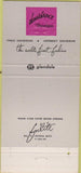 Matchbook Cover - Davidson's Indianapolis IN boutique 30 Strike