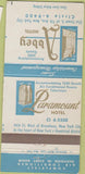 Matchbook Cover - Abbey Hotel New York City 30 Strike