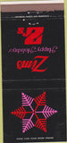 Matchbook Cover - Zim's Hamburgers San Francisco Marin Sacramento CA 30 Strike