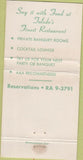 Matchbook Cover - Northwood Inn Toledo OH 30 Strike
