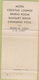 Matchbook Cover - Prospector's Village Oroville CA 30 Strike