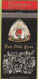 Matchbook Cover - Luchow's Restaurant New York City  30 Strike