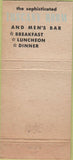 Matchbook Cover - The Tuscany New York City WORN 30 Stick