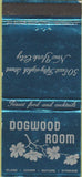 Matchbook Cover - Dogwood Room New York City  30 Stick
